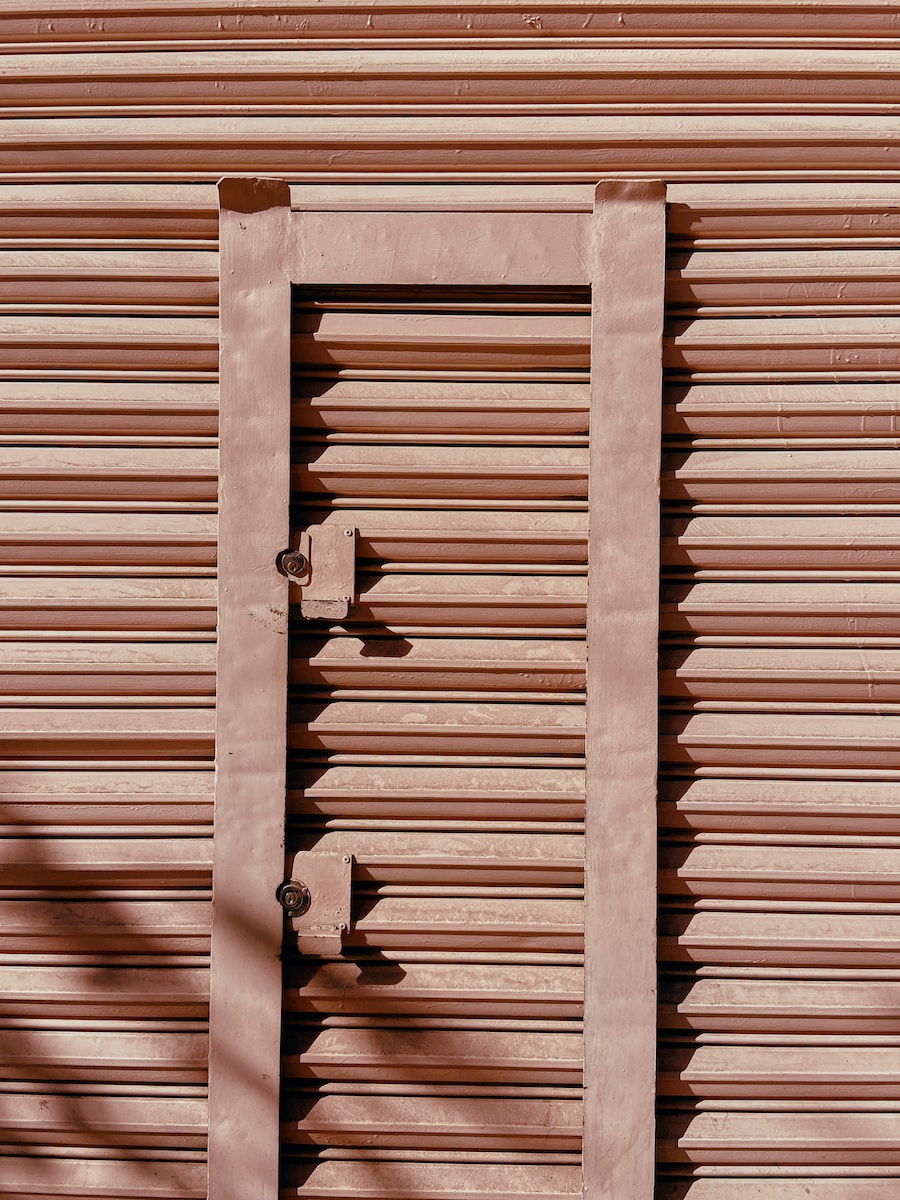 brown wooden door with brown steel door lever